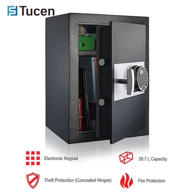 Tucen FP1903E safe fire proof Digital Fire Proof Safe Box