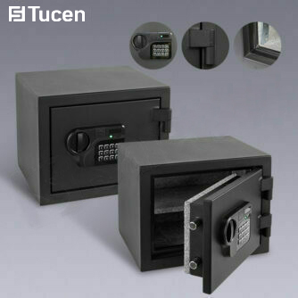 Tucen F1600E High end LED Light Indicator Safes Homes Fireproof Money Safes